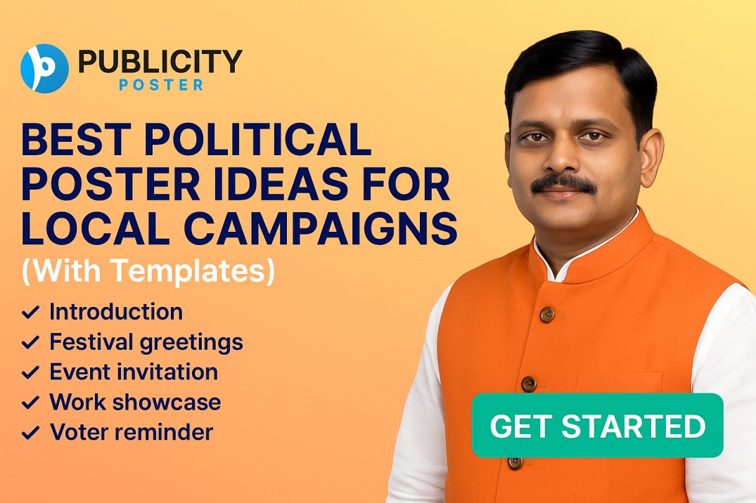 Best Political Poster Ideas for Local Campaigns (With Templates)