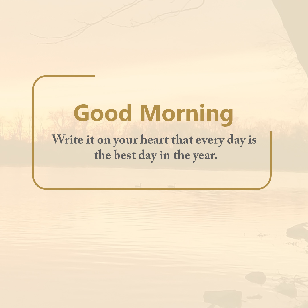 Good Morning