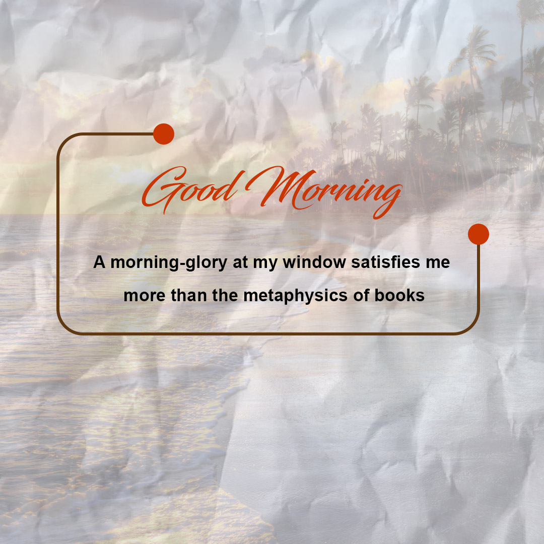 Good Morning