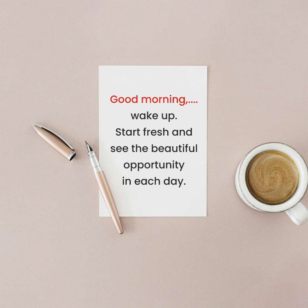 Good Morning