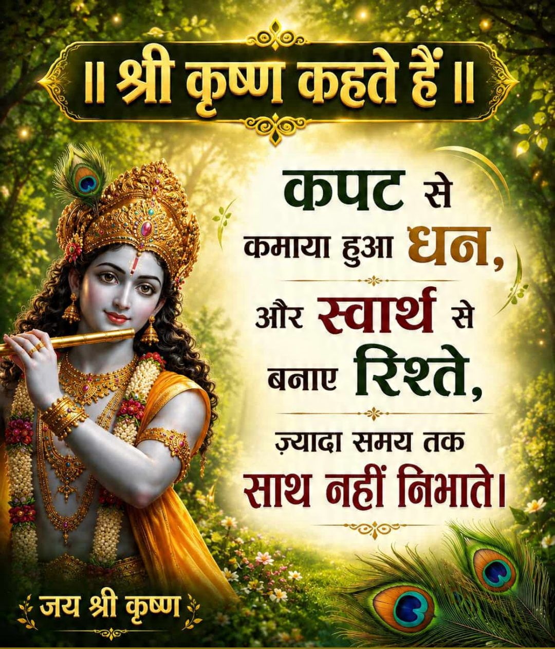 Shree Krishna Quote