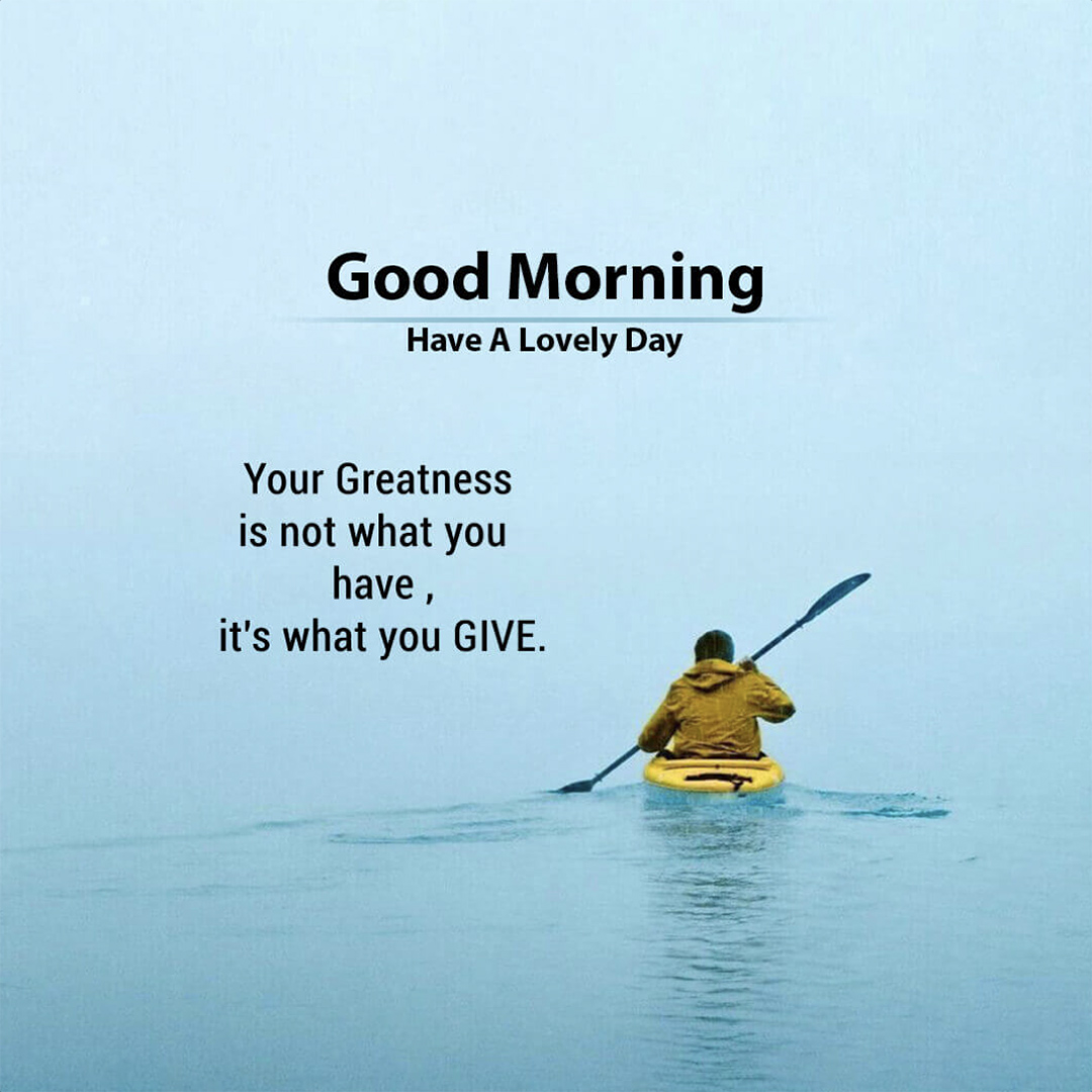 Good Morning