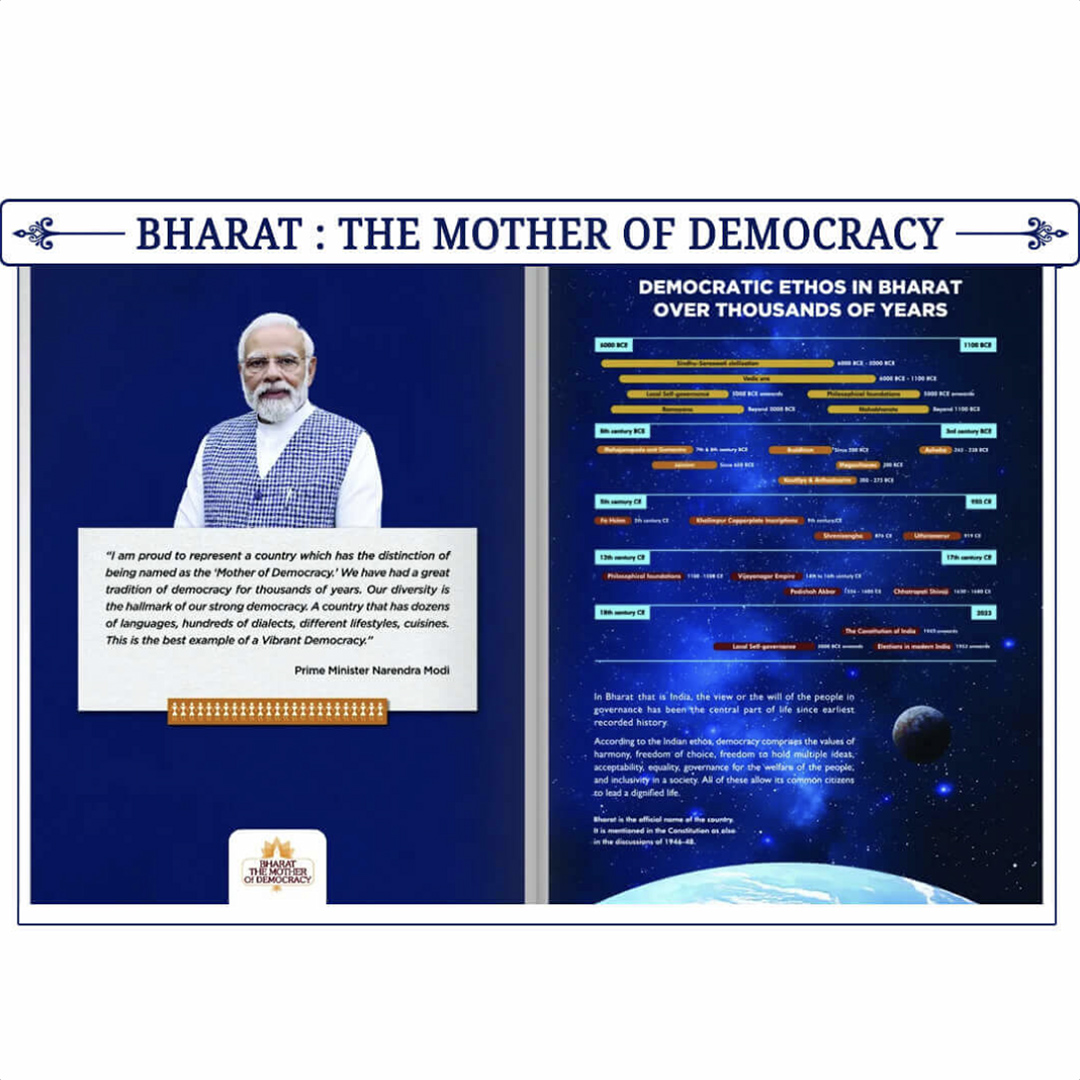 Bharat The Mother of Democracy