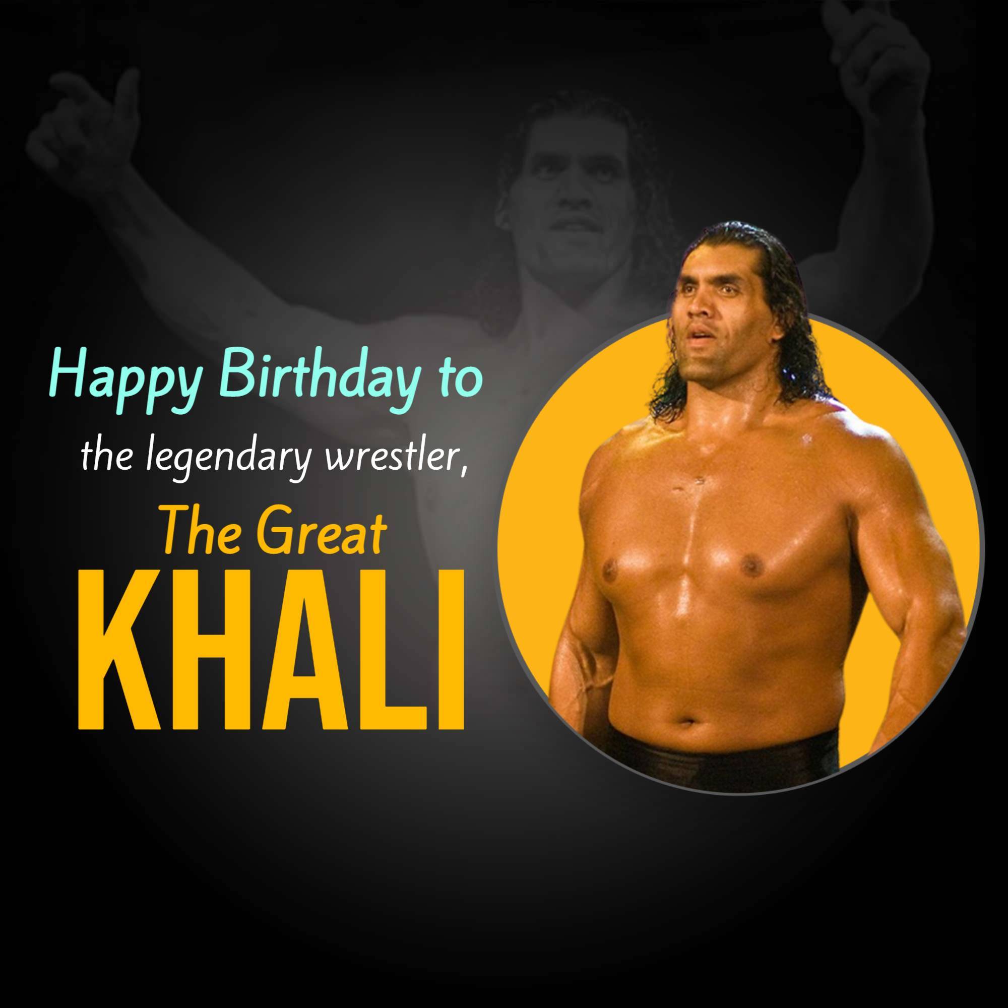 The Great Khali Birthday