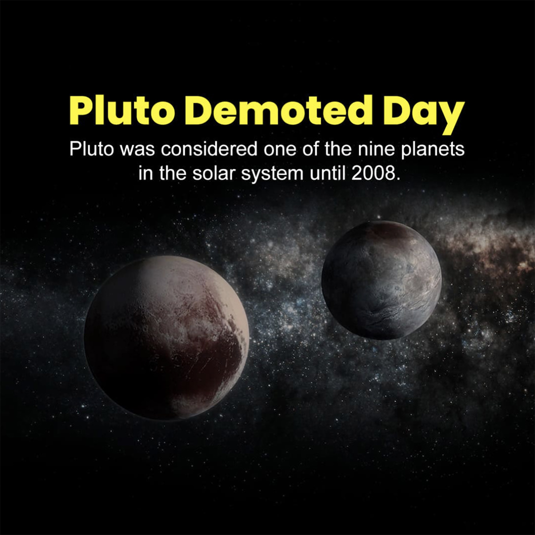 Pluto Demoted Day