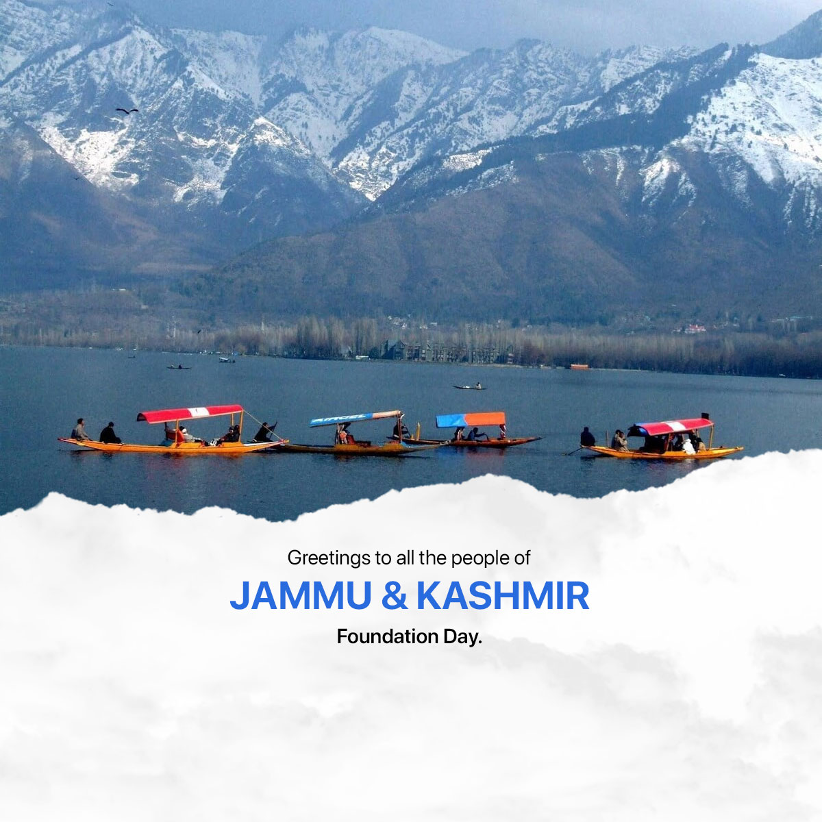 Jammu and Kashmir Foundation Day