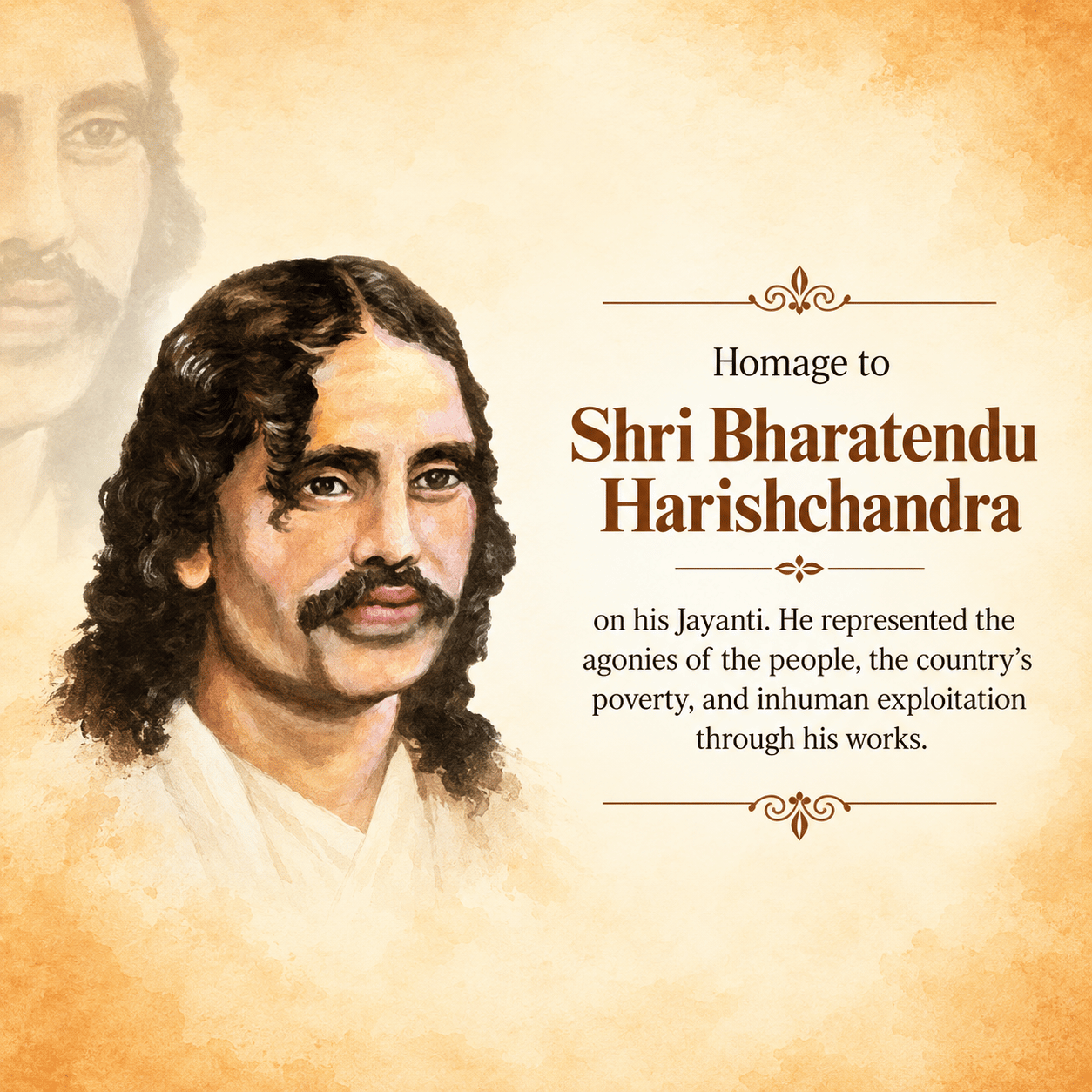 Bhartendu Harishchandra Jayanti