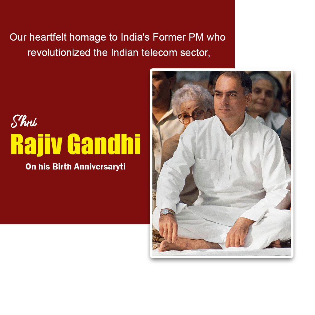 Rajiv Gandhi Birth Anniversary