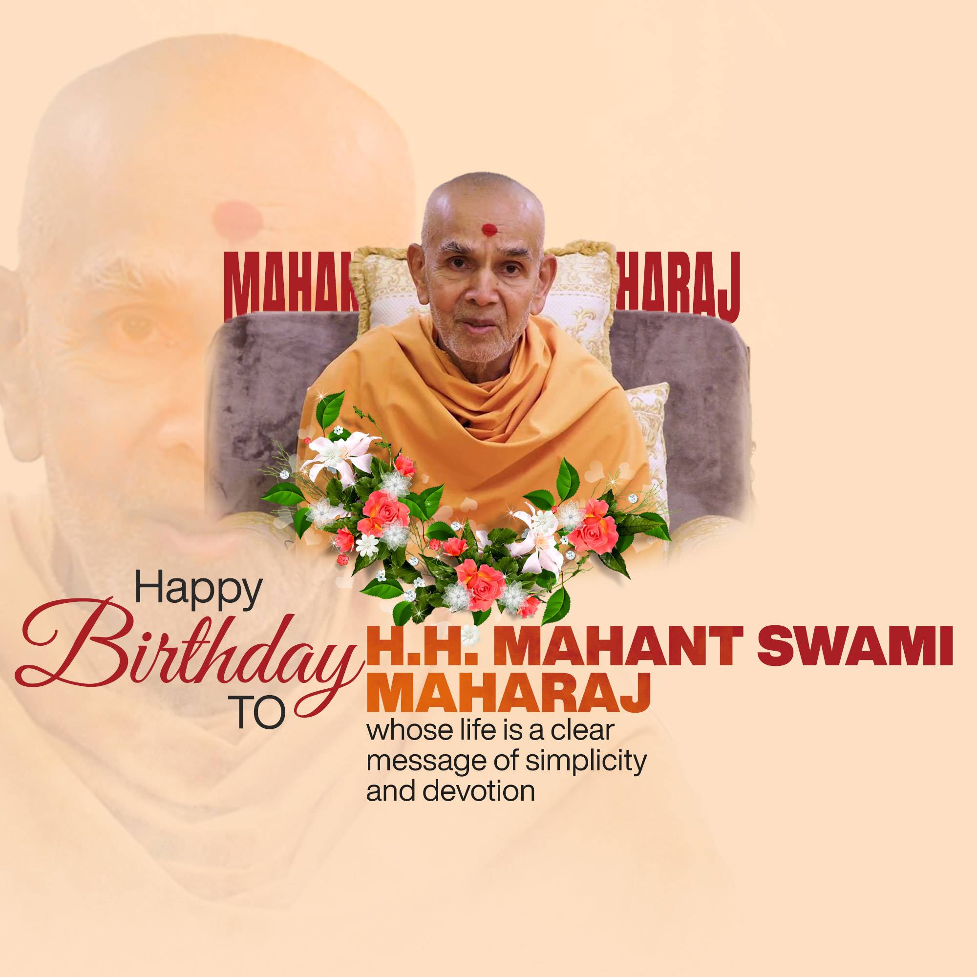 Mahant Swami Maharaj Birthday