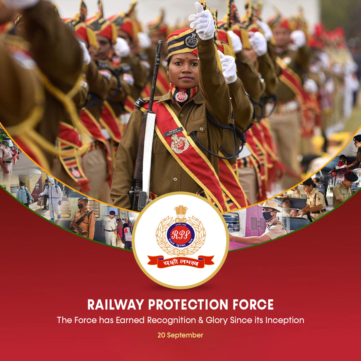 Railway Protection Force (RPF) Raising Day