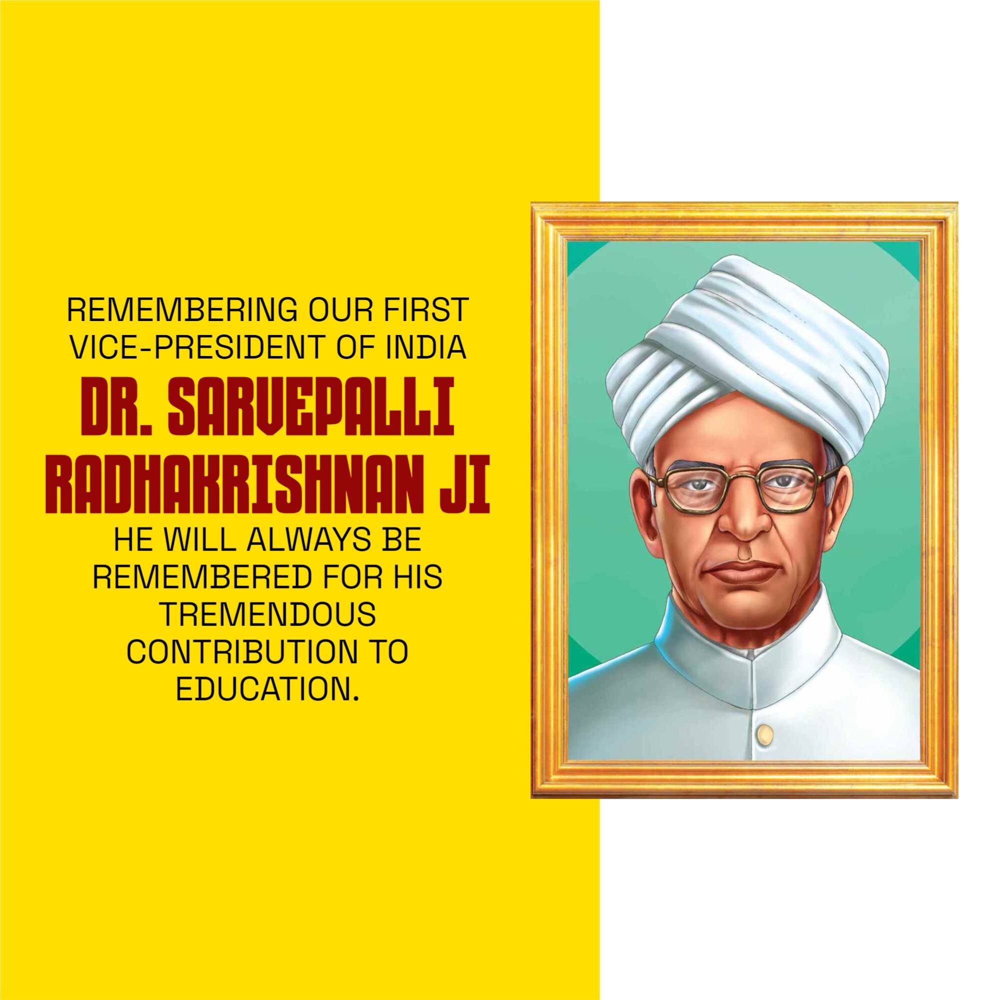 Sarvepalli Radhakrishnan Jayanti