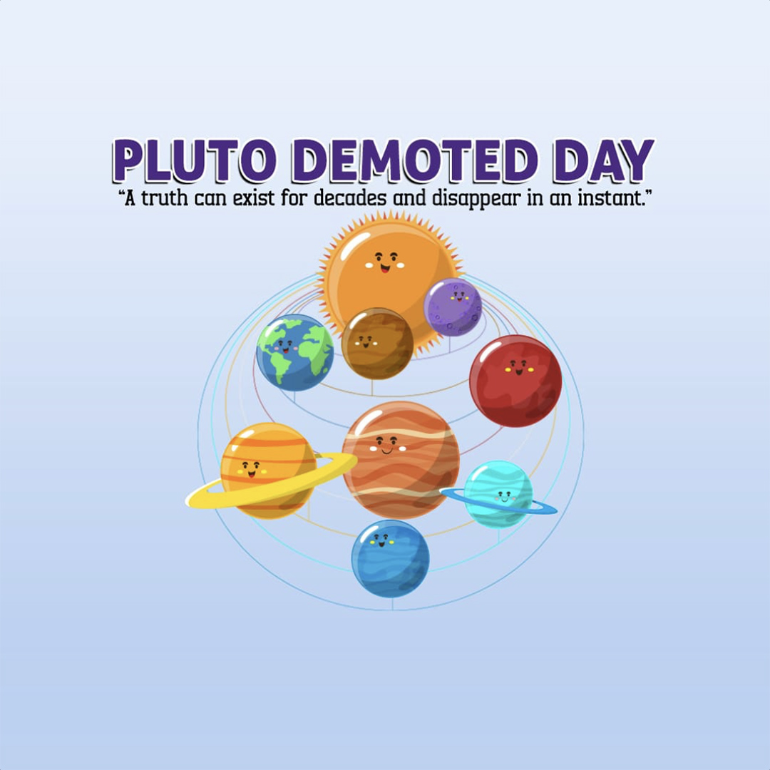 Pluto Demoted Day