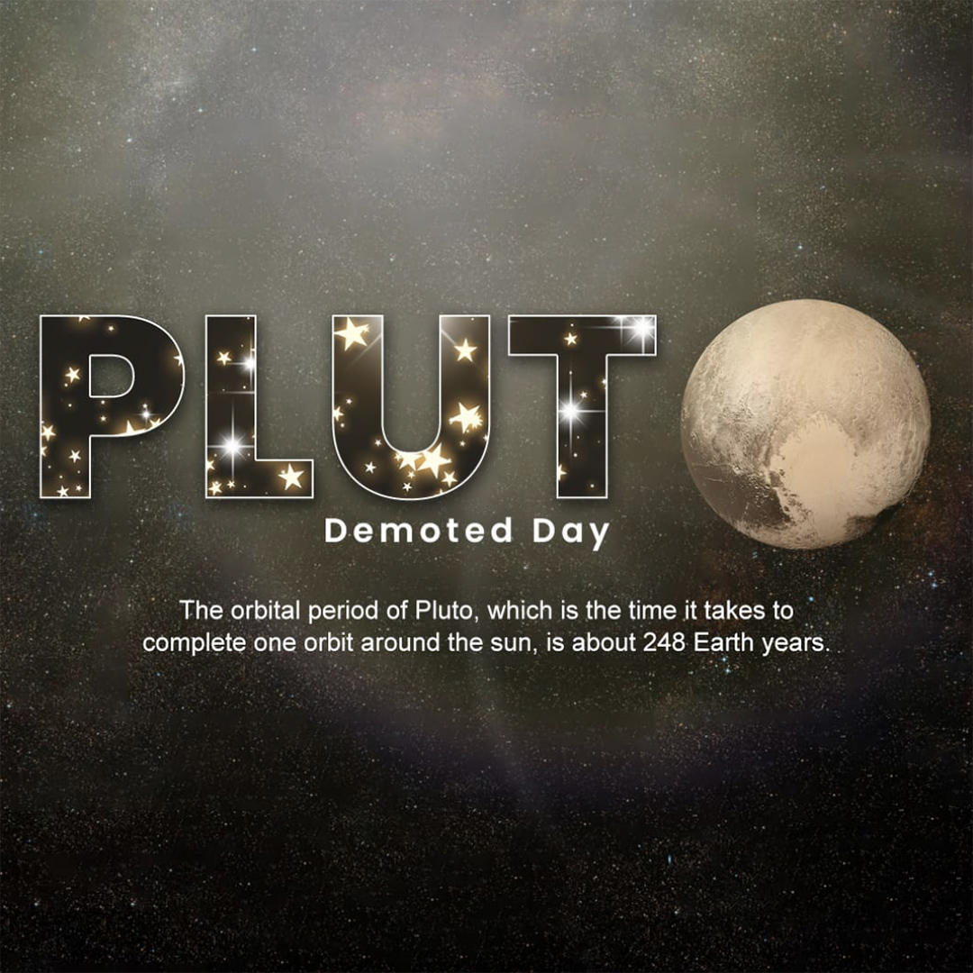 Pluto Demoted Day