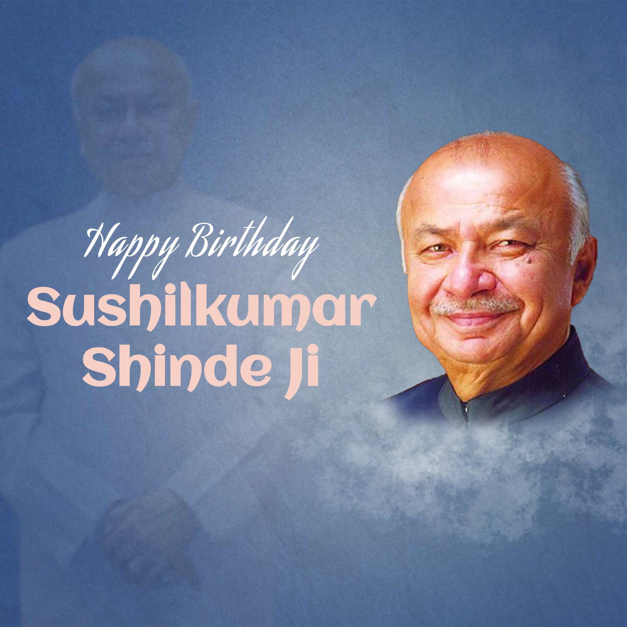Sushil Kumar Shinde Birthday