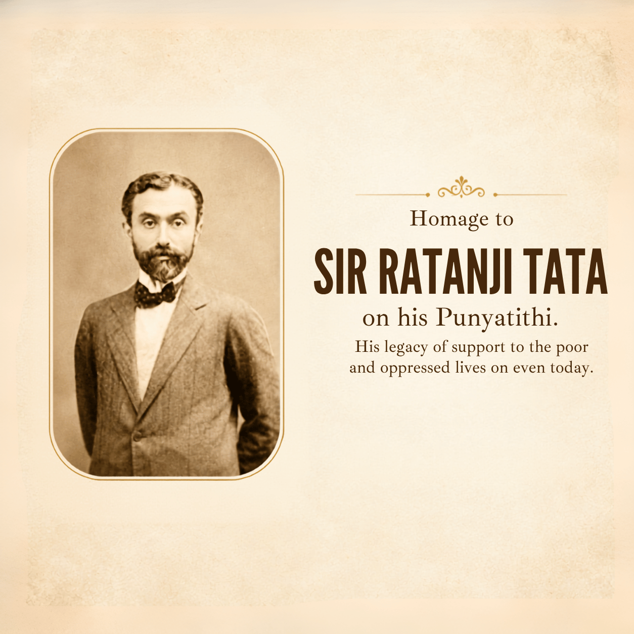 Sir Ratan Ji Tata Punyatithi