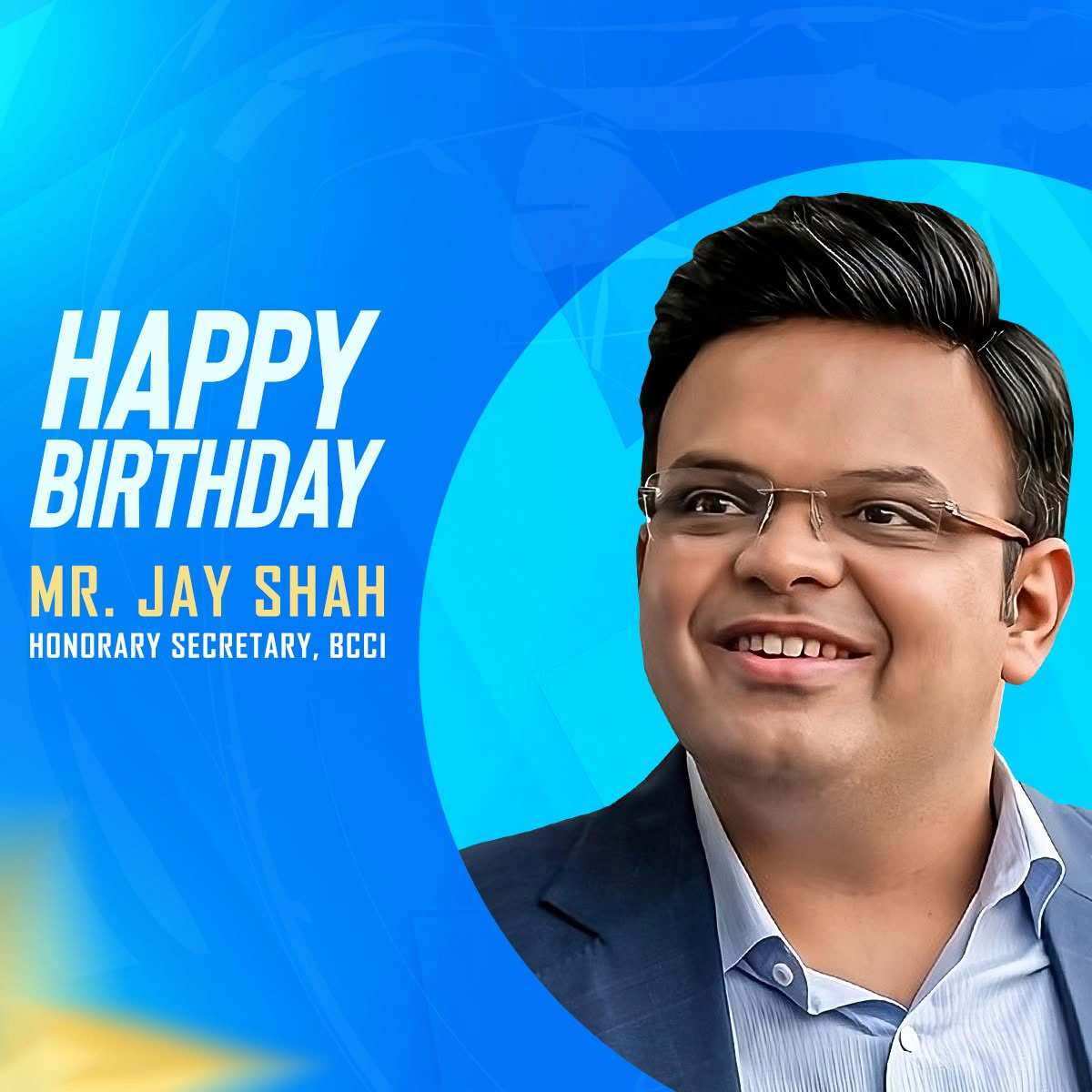 Jay Shah Birthday