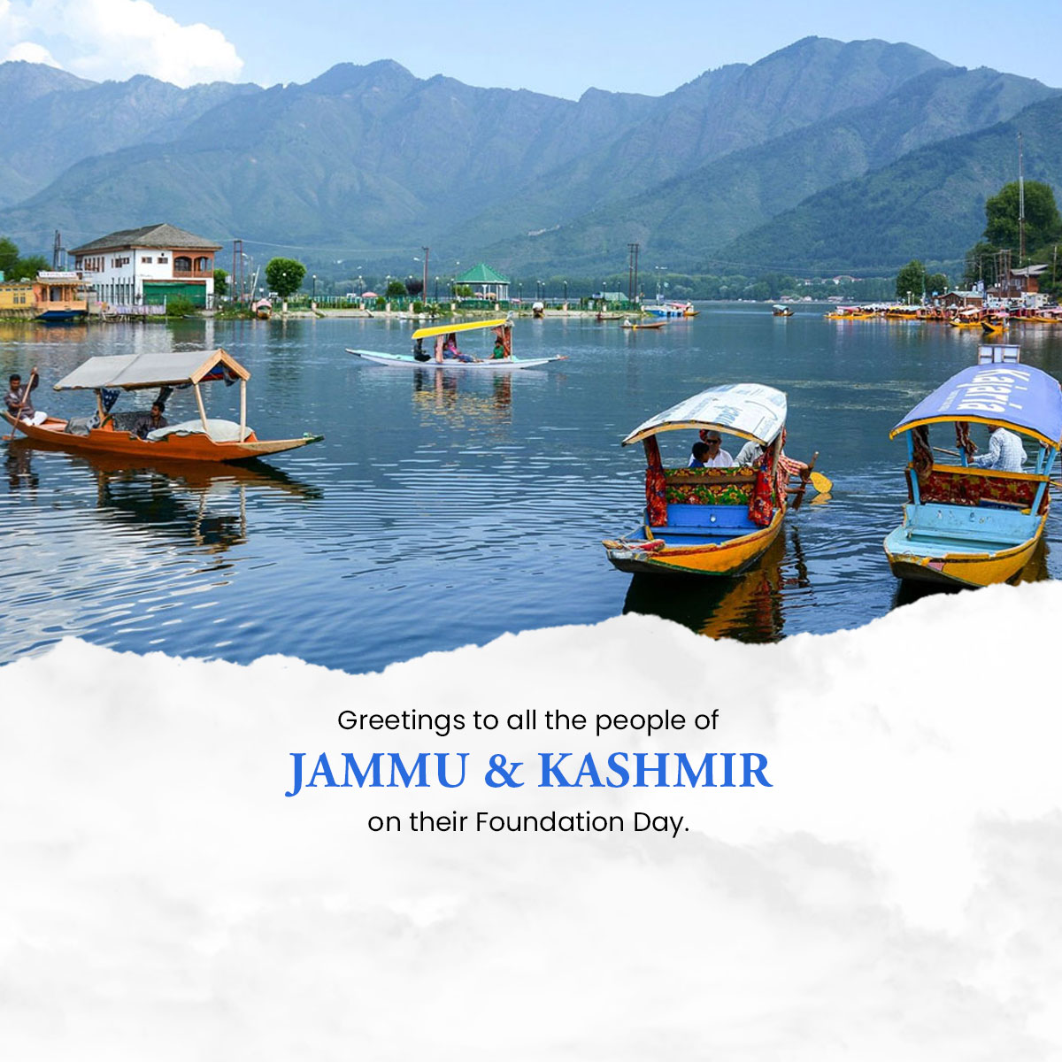Jammu and Kashmir Foundation Day