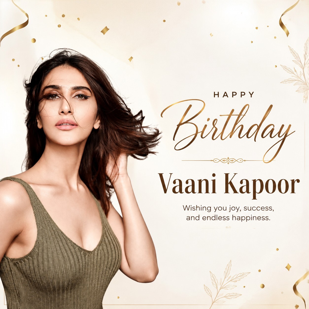 Vaani Kapoor Birthday