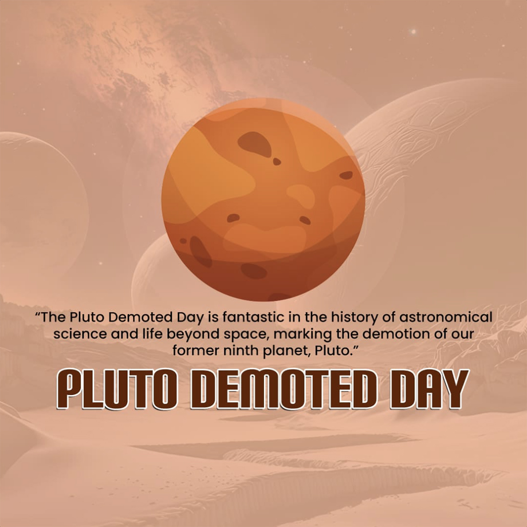 Pluto Demoted Day