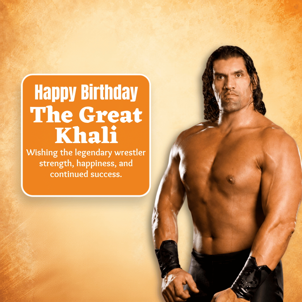The Great Khali Birthday