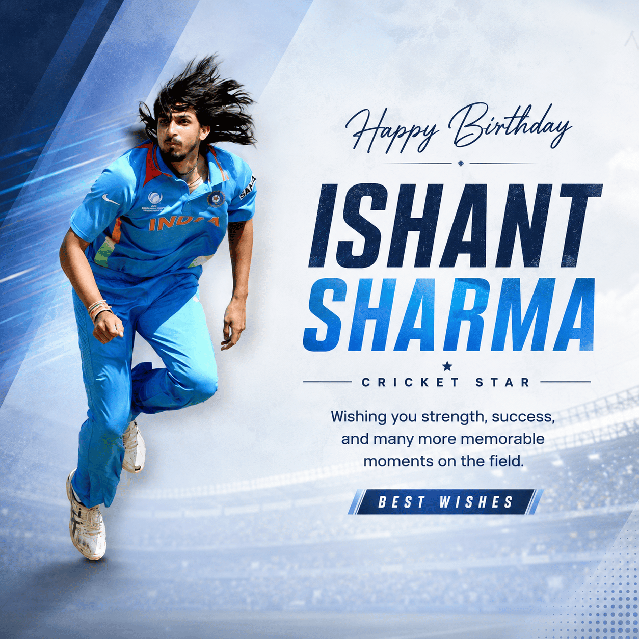 Ishant Sharma Birthday