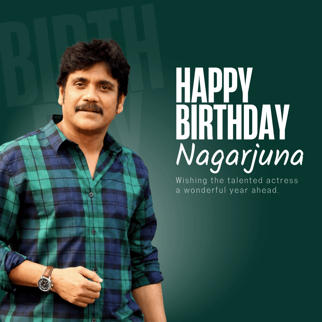 Akkineni Nagarjuna Birthday