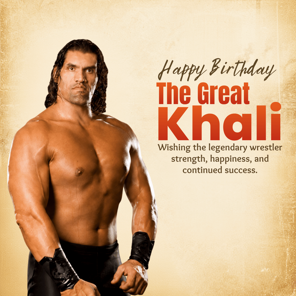 The Great Khali Birthday