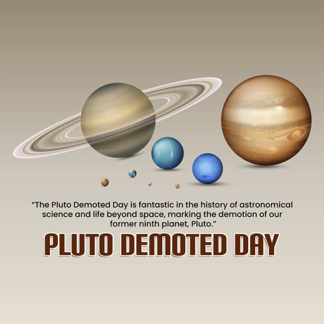 Pluto Demoted Day