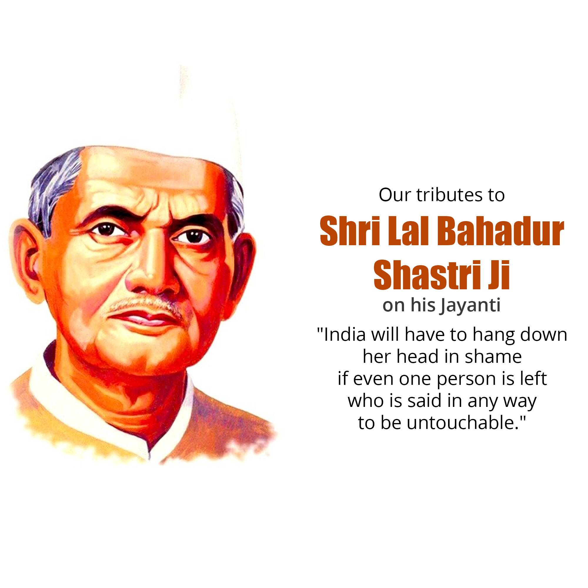 Lal Bahadur Shastri Jayanti