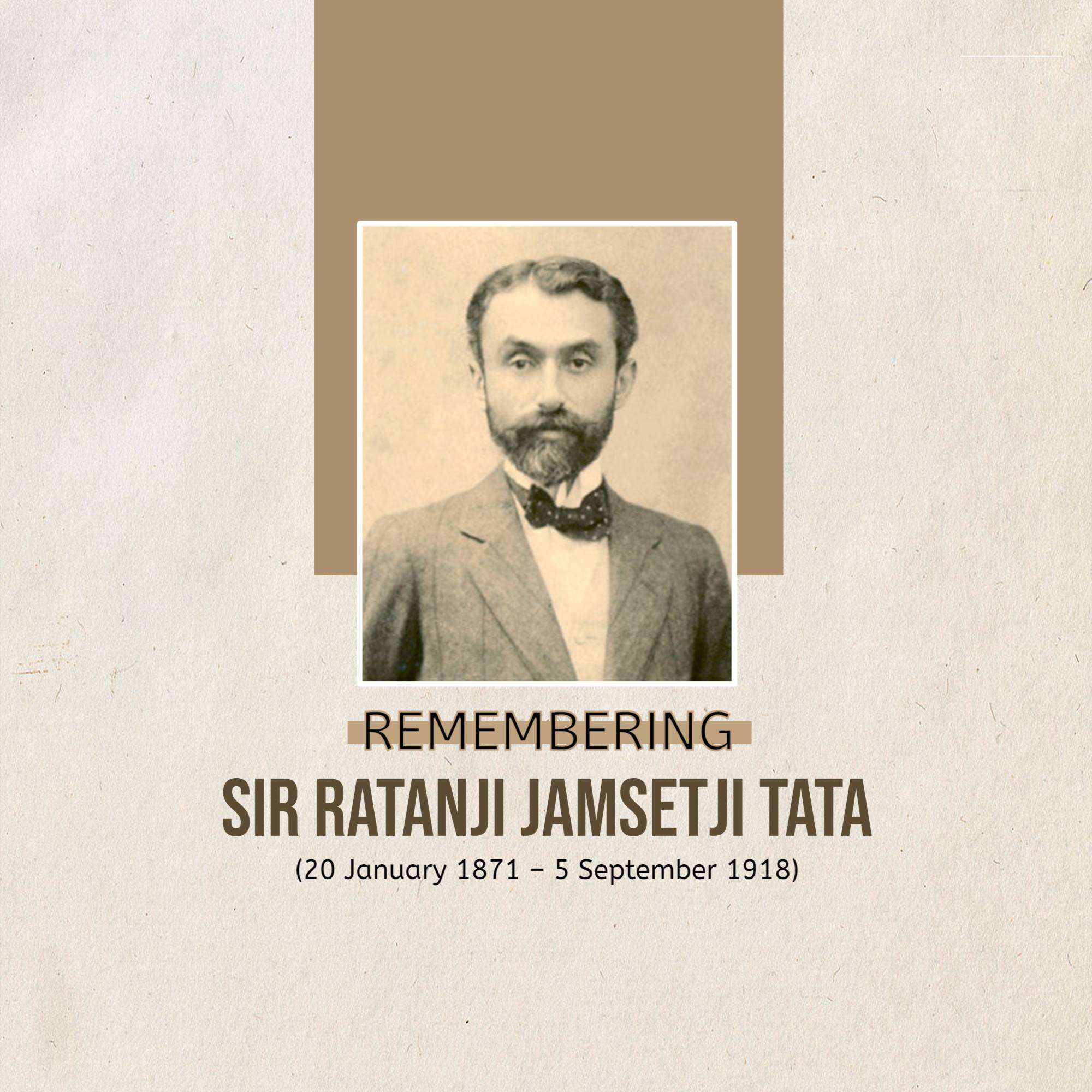 Sir Ratan Ji Tata Punyatithi