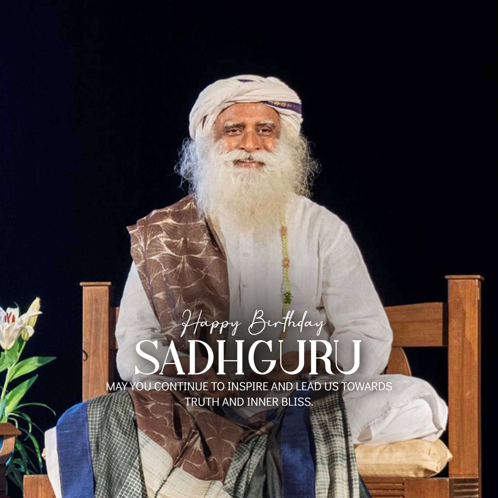 Jaggi Vasudev Birthday