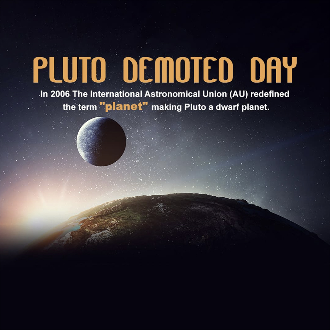Pluto Demoted Day