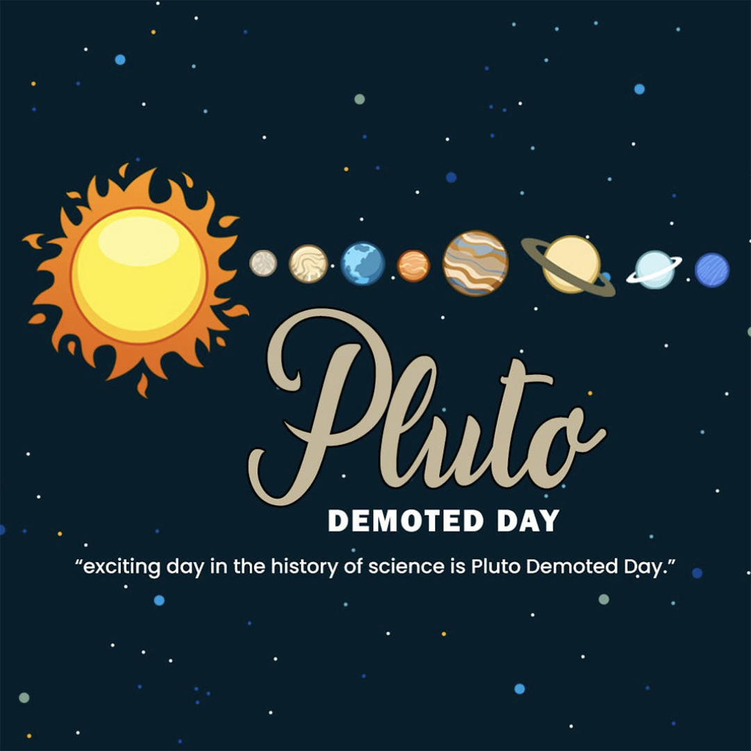 Pluto Demoted Day