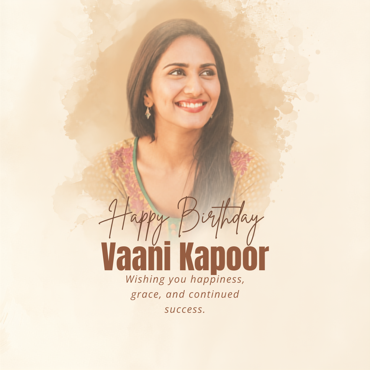 Vaani Kapoor Birthday