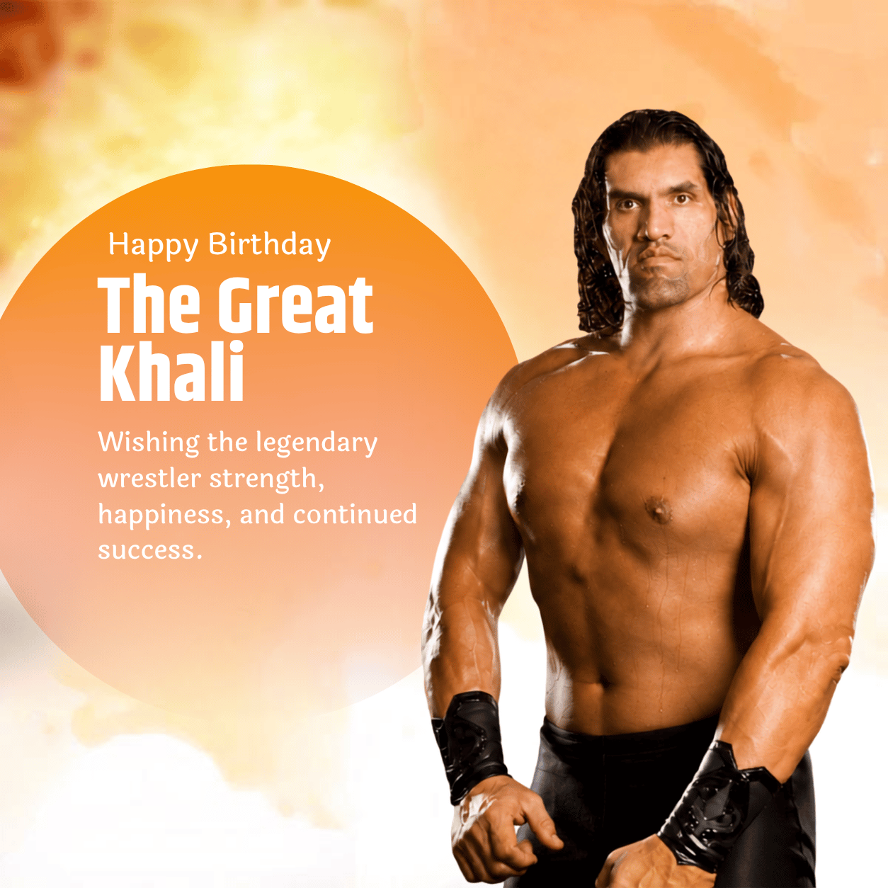 The Great Khali Birthday
