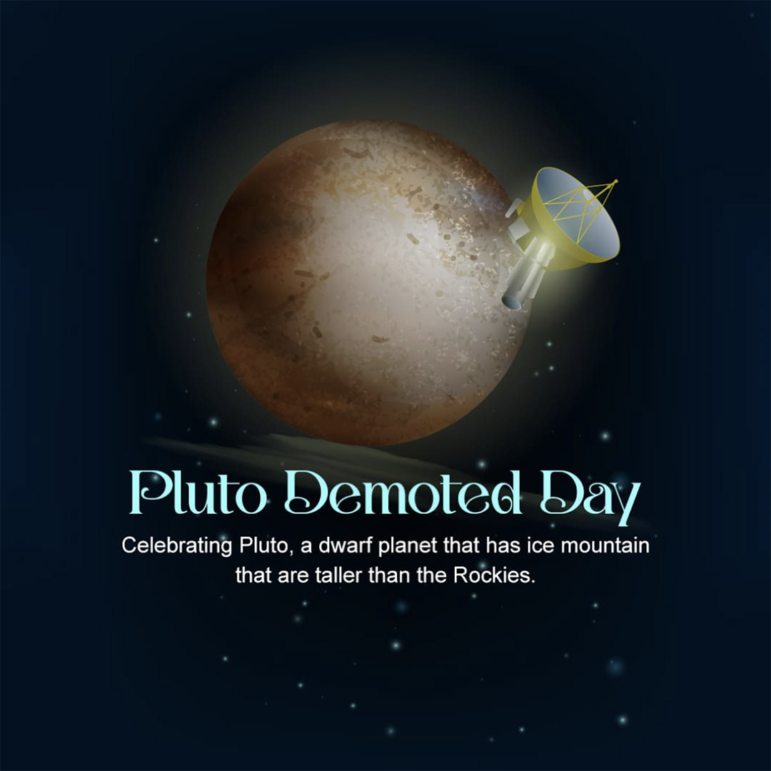 Pluto Demoted Day