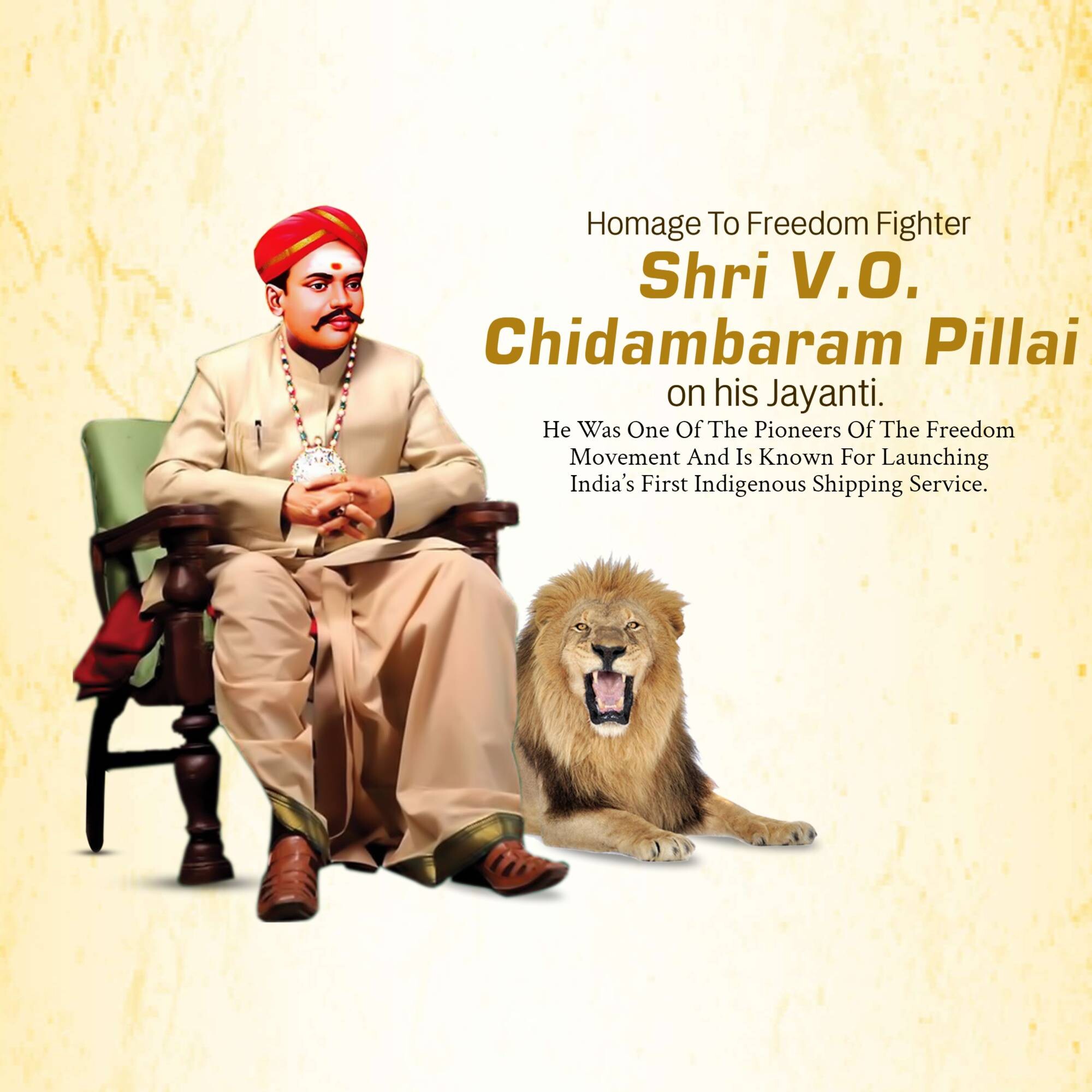 V. O. Chidambaram Pillai Jayanti