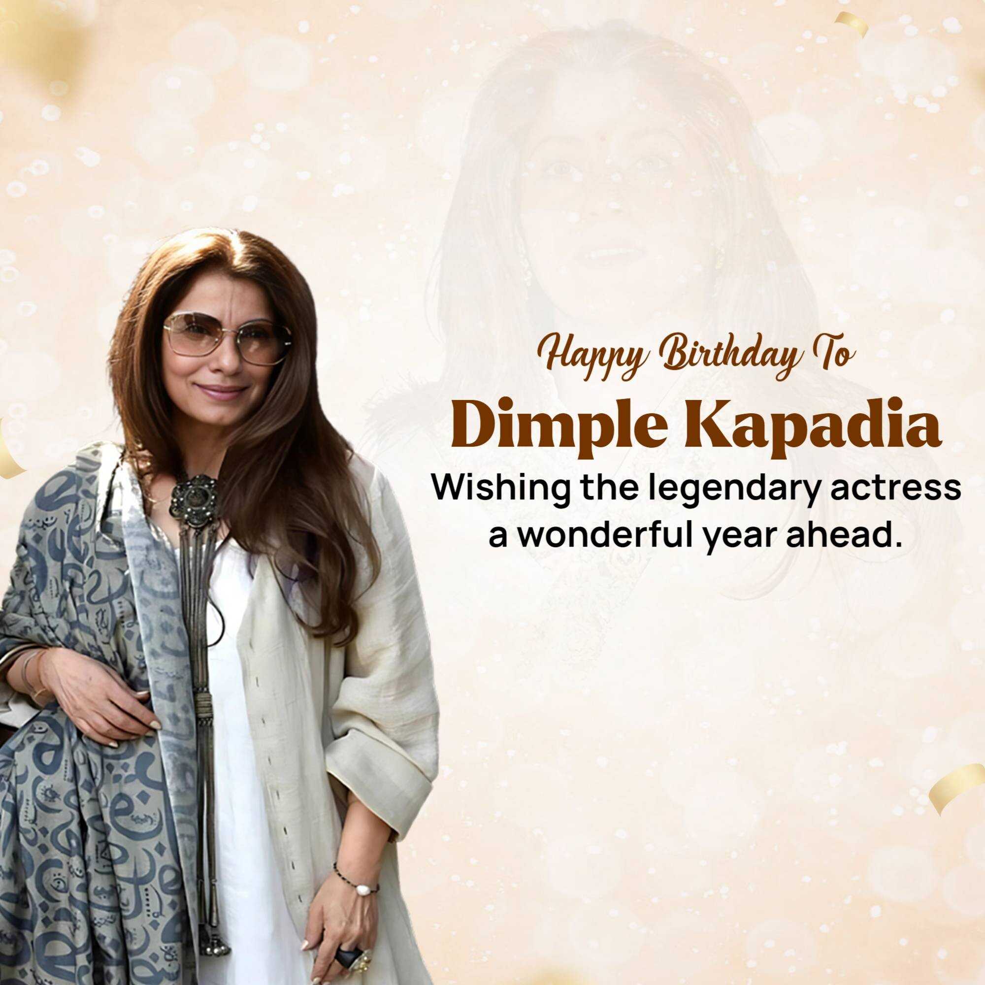 Dimple Kapadia Birthday