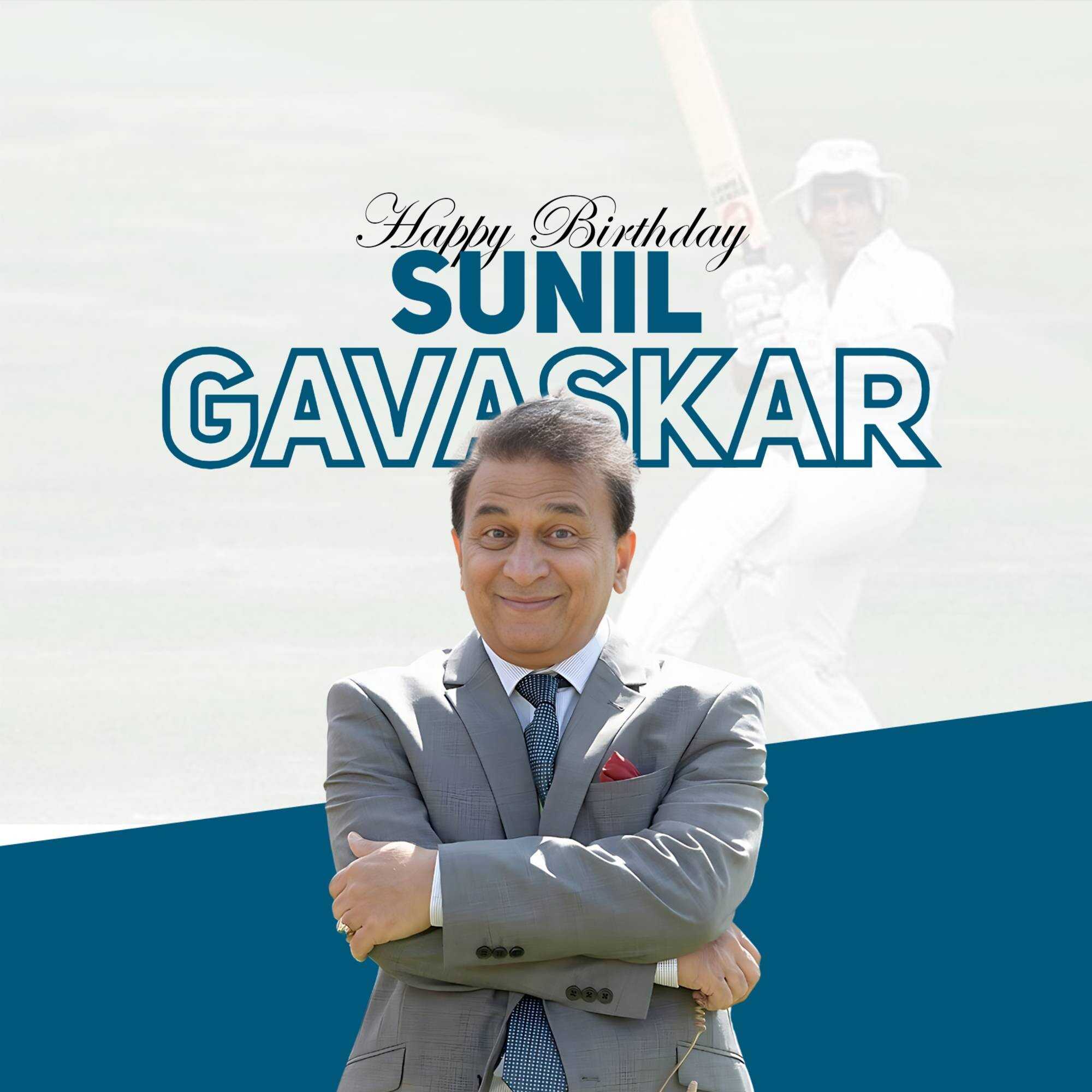 Sunil Gavaskar Birthday