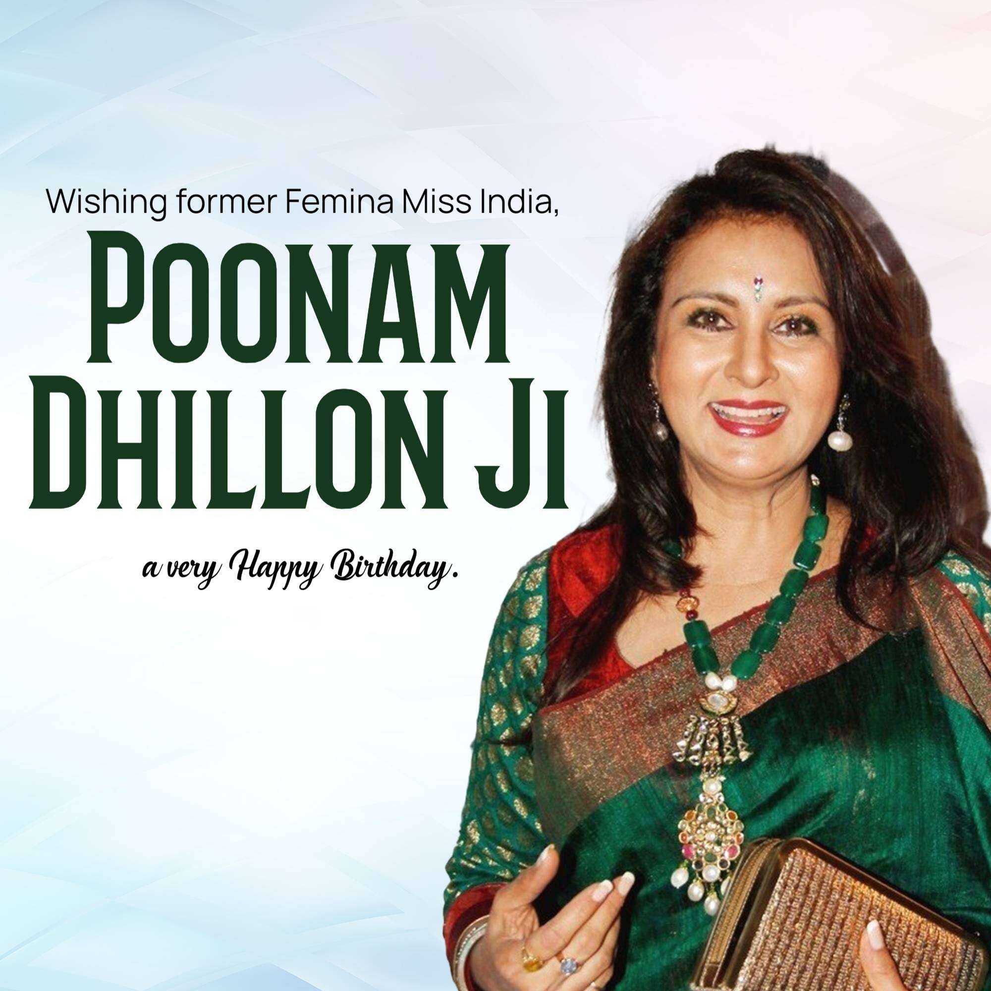 Poonam Dhillon Birthday