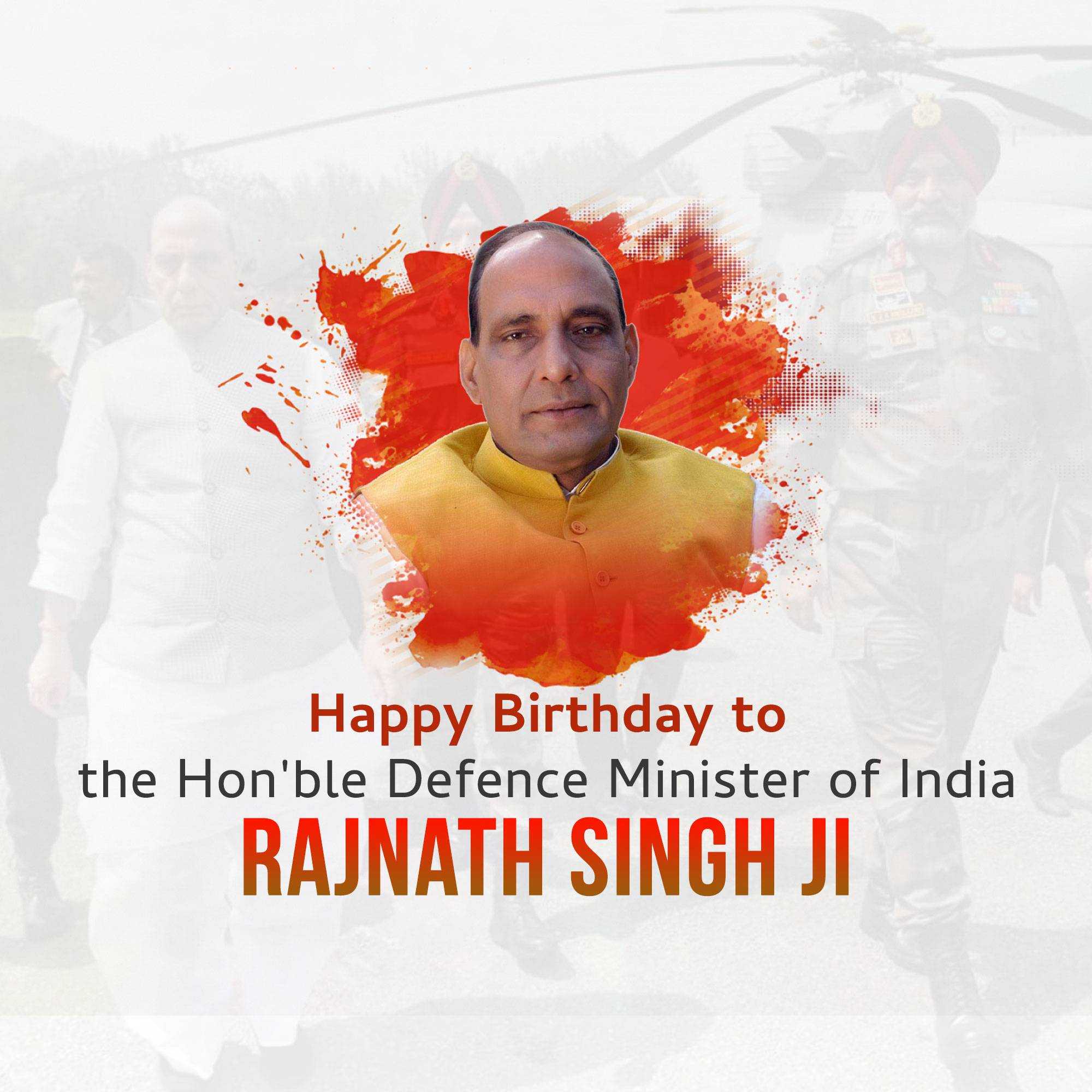 Rajnath Singh Birthday