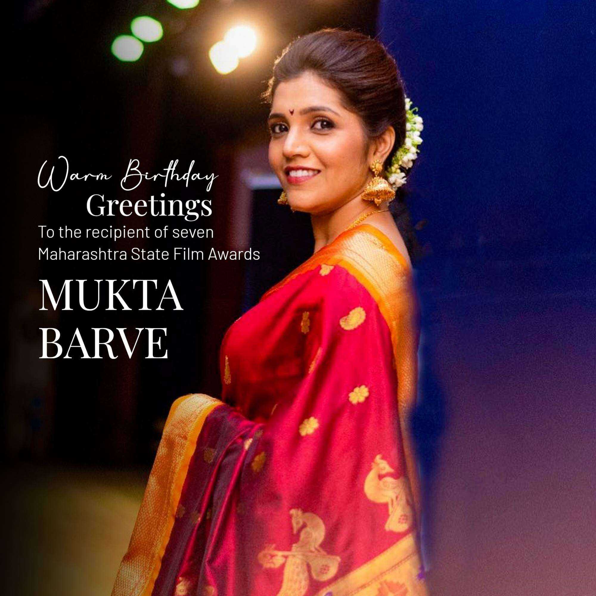 Mukta Barve Birthday