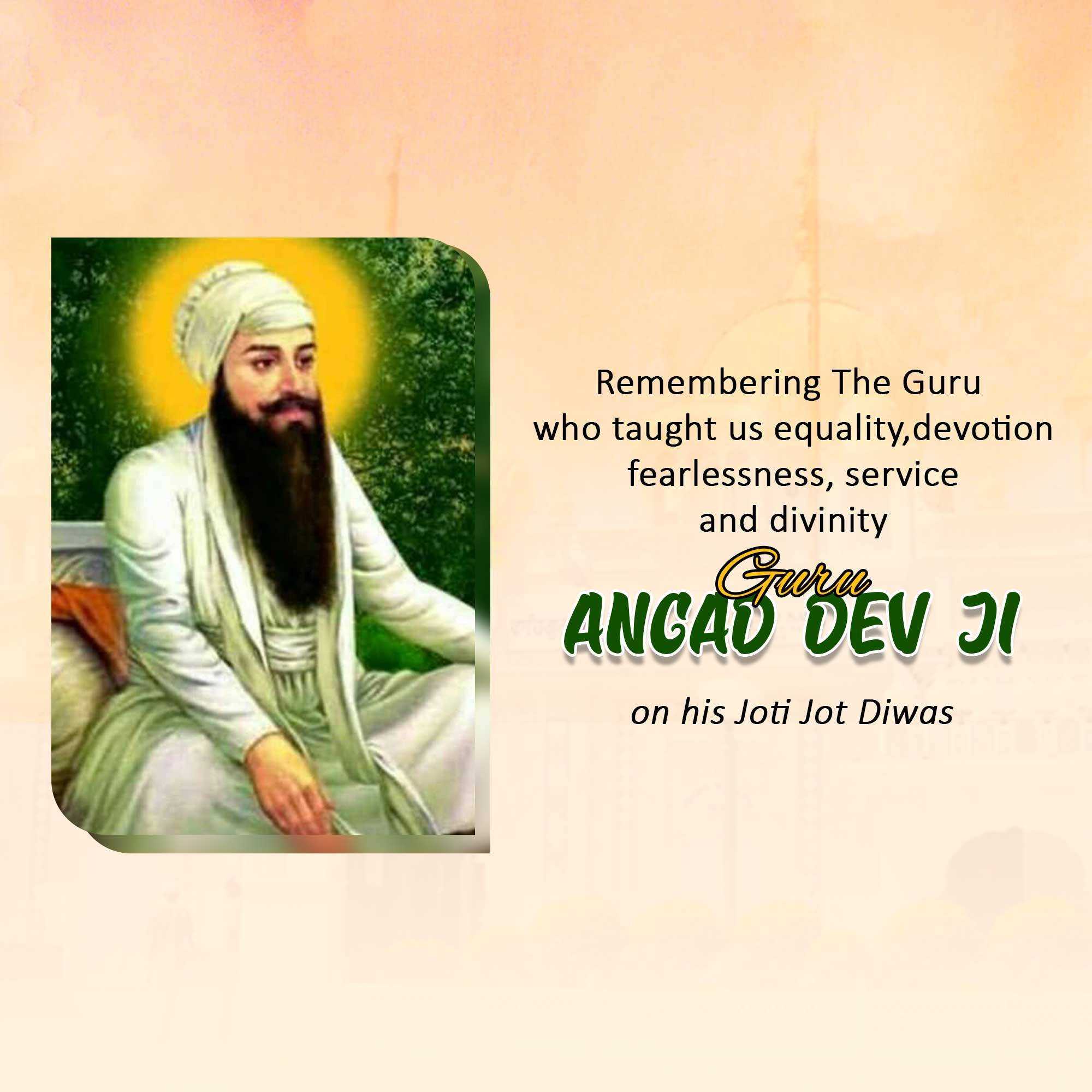 Guru Angad Dev Ji Jyoti Diwas