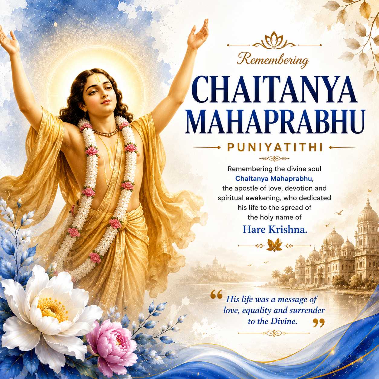 Chaitanya Mahaprabhu Punyatithi