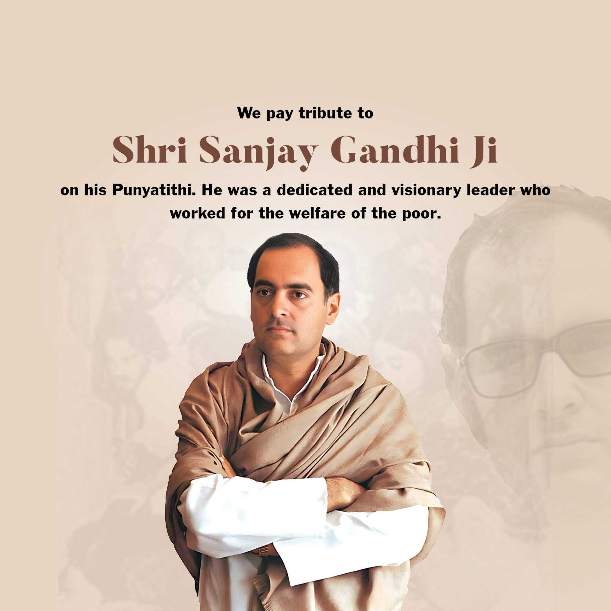 Sanjay Gandhi Punyatithi