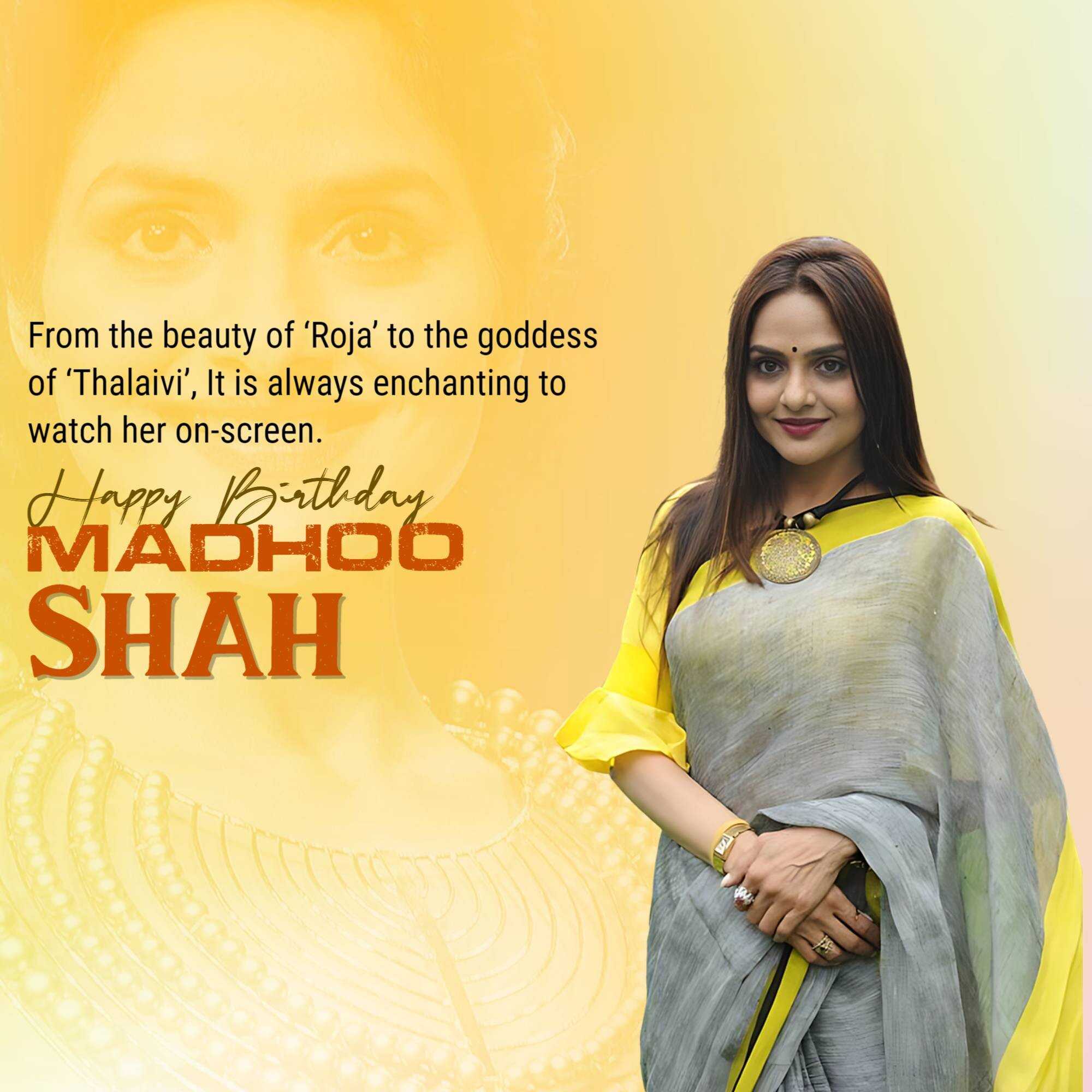 Madhoo Shah Birthday