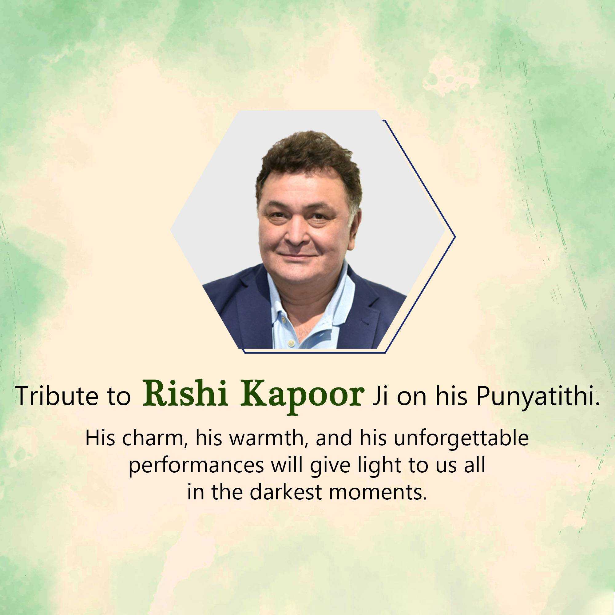 Rishi Kapoor Punyatithi