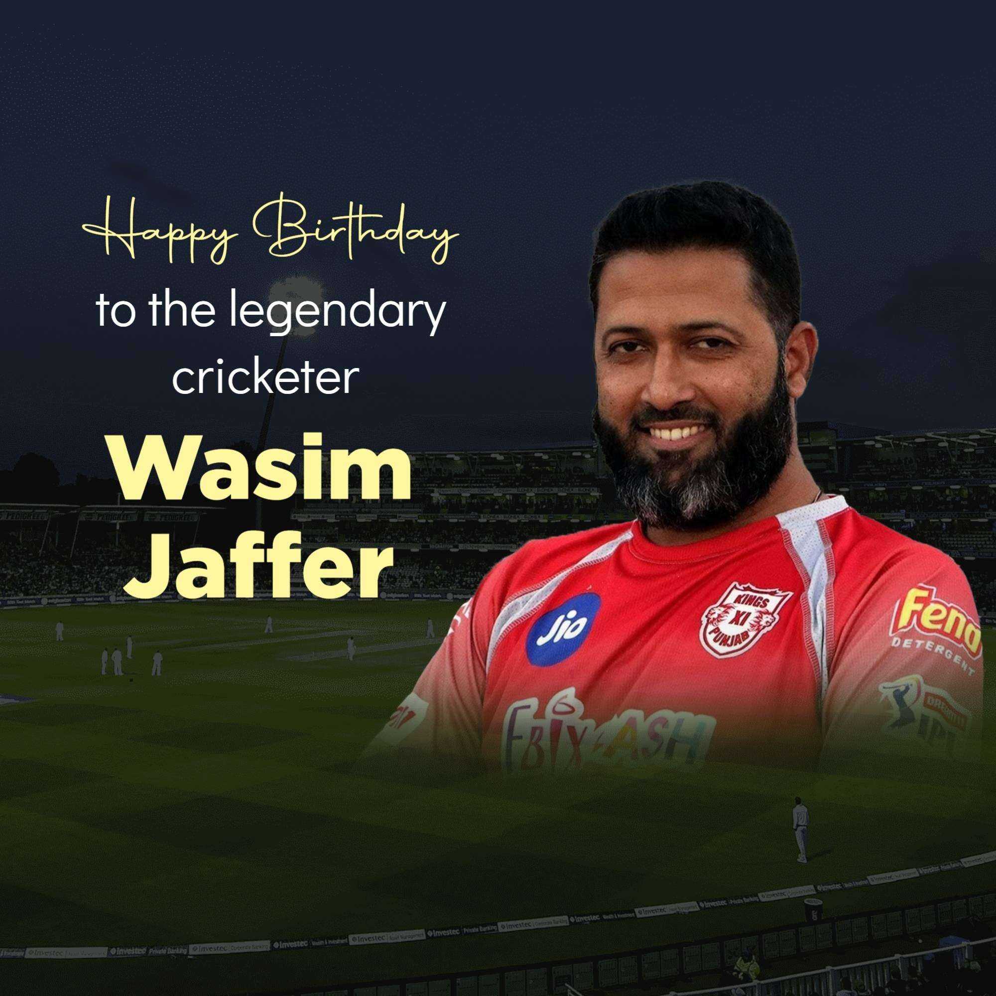 Wasim Jaffer Birthday