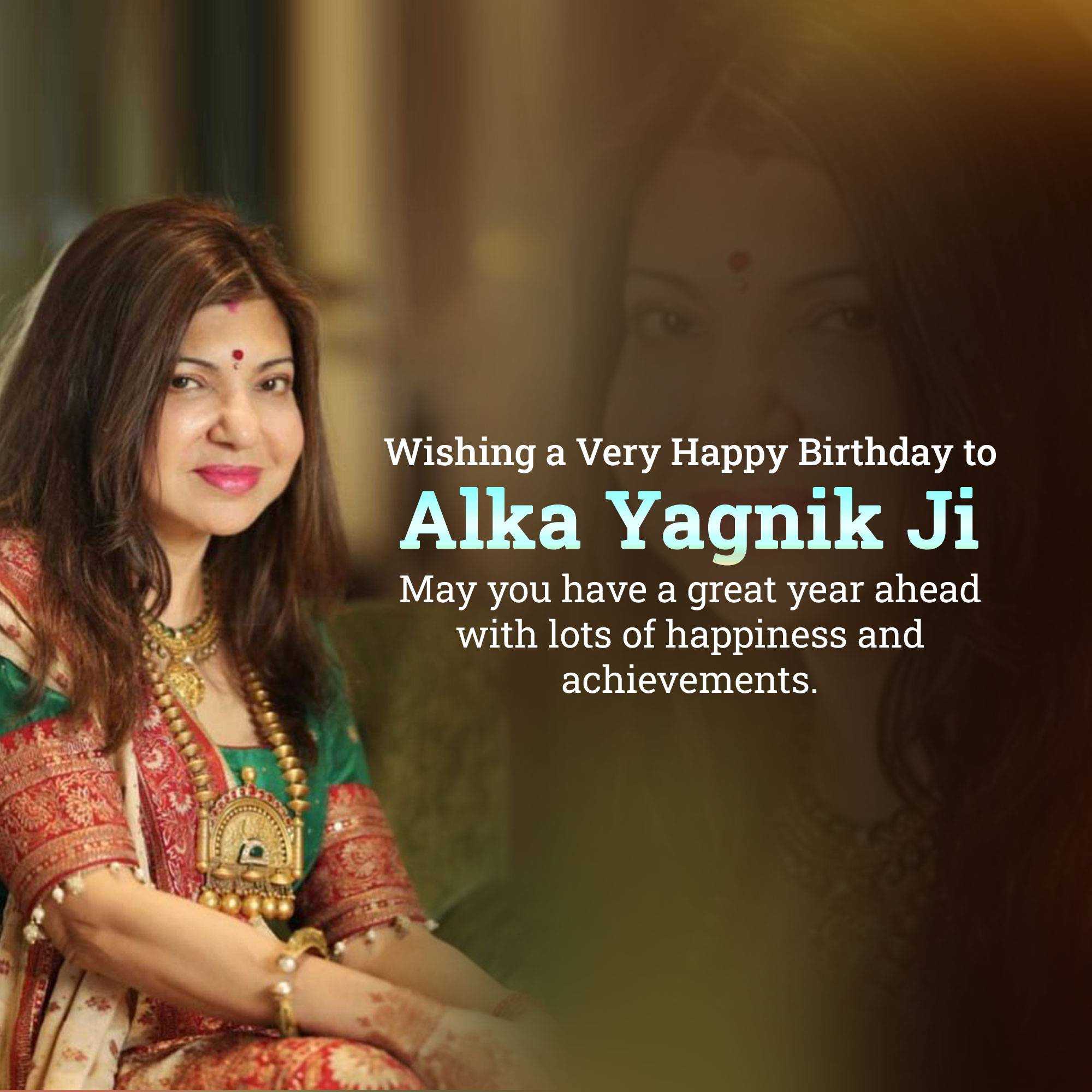 Alka Yagnik Birthday