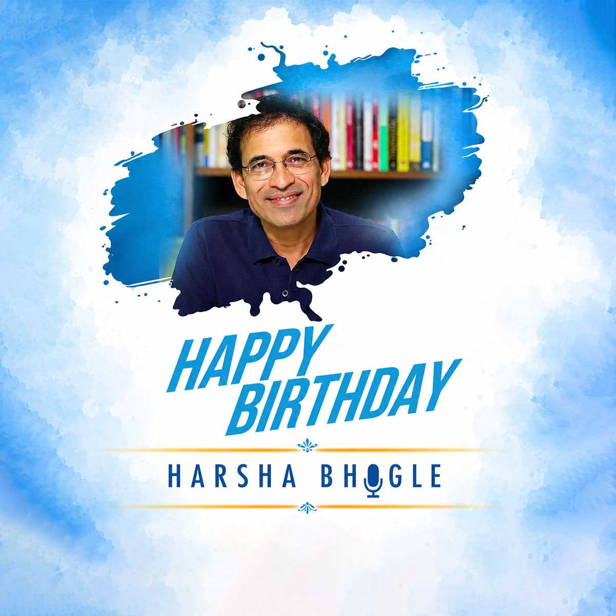 Harsha Bhogle Birthday